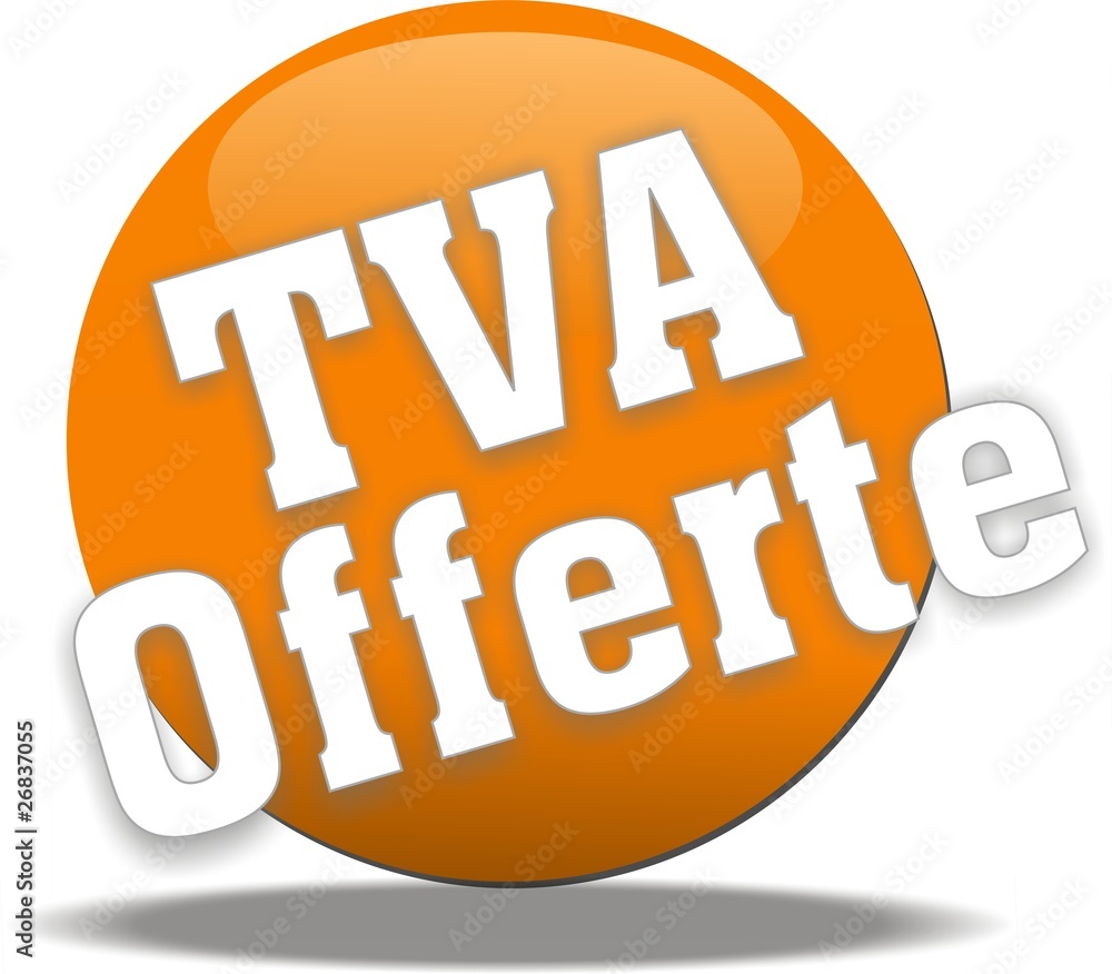bouton TVA offerte