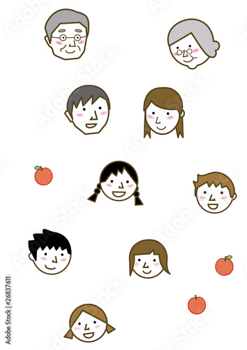 family vector face