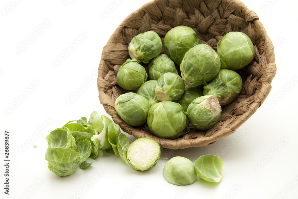 Rosenkohl geschnitten Rosenkohl geschnitten