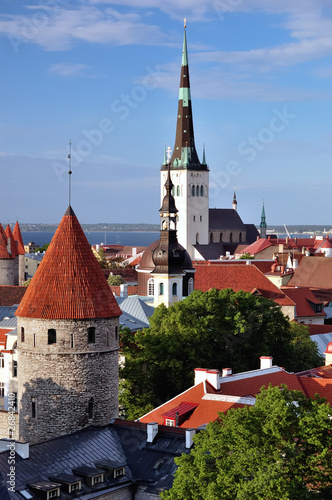 View of old Tallinn