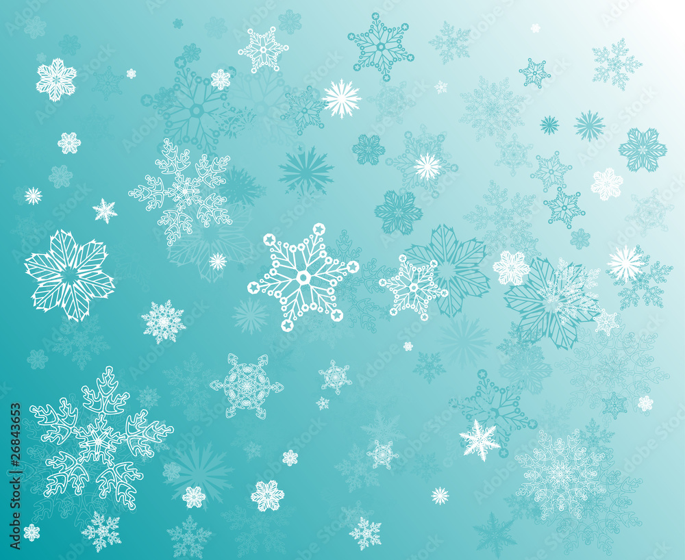 Snowfall winter background Snowfall winter background