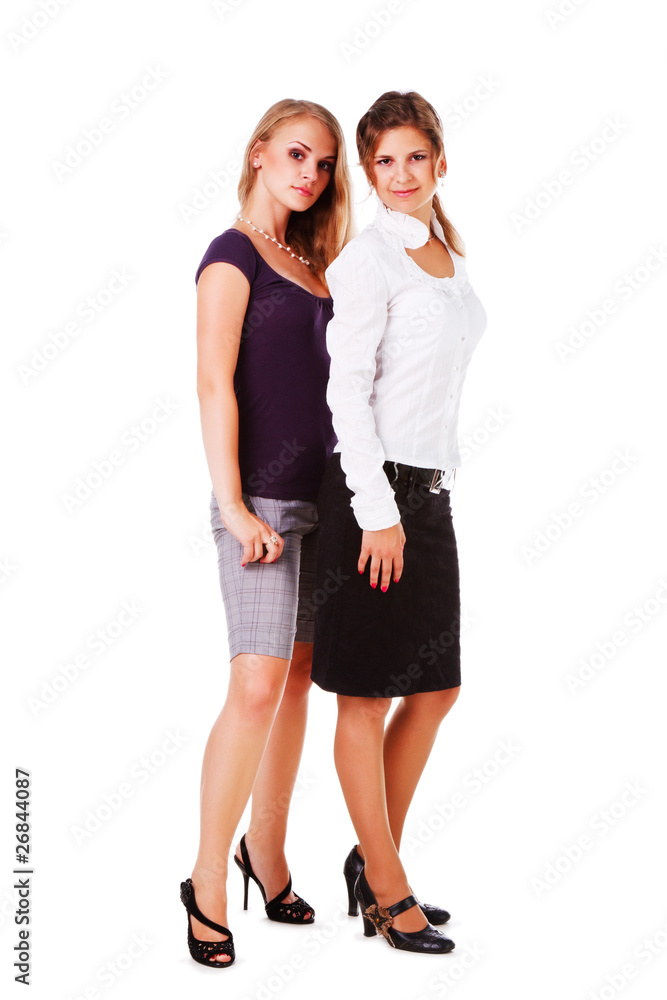 Two attractive young girl Two attractive young girl