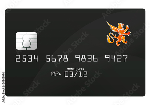 Credit card template