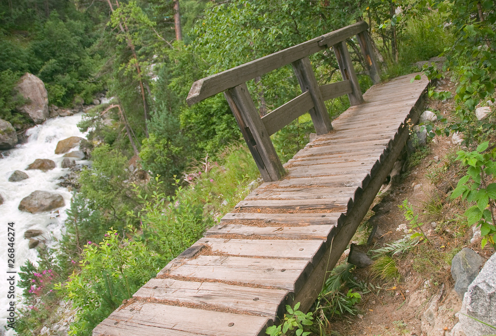 The broken bridge The broken bridge