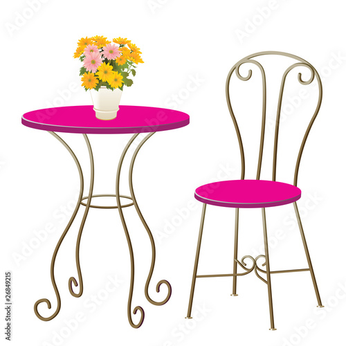 table & chair