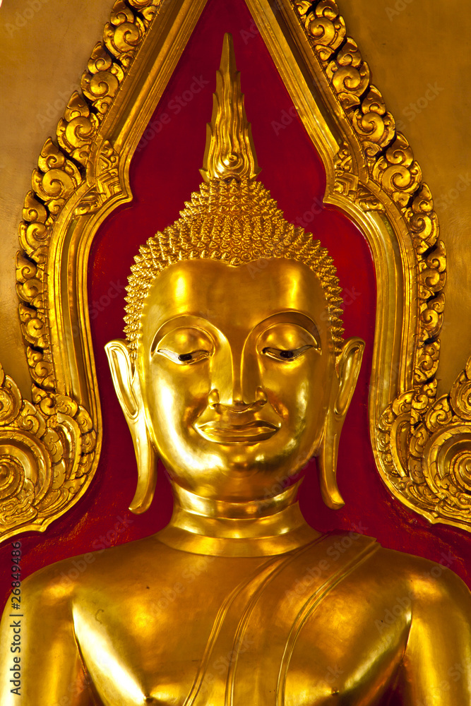 Fototapeta premium The golden Buddha, Thailand.
