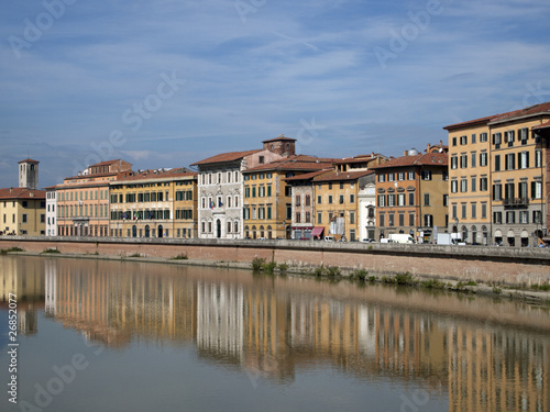 Am Arno,Pisa,Toskana,Italien
