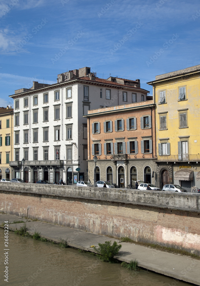 Am Arno, Pisa,Toskana,Italien