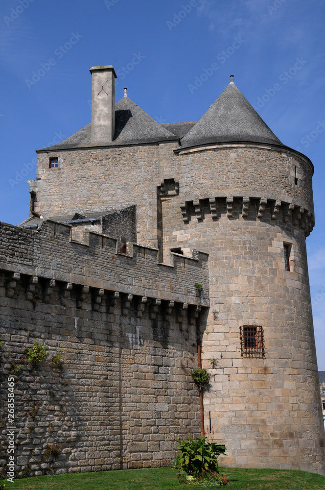 remparts de Guérande en Bretagne