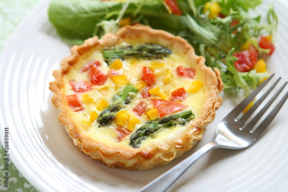 Vegetable Quiche Vegetable Quiche