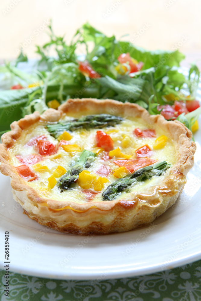Vegetable Quiche Vegetable Quiche