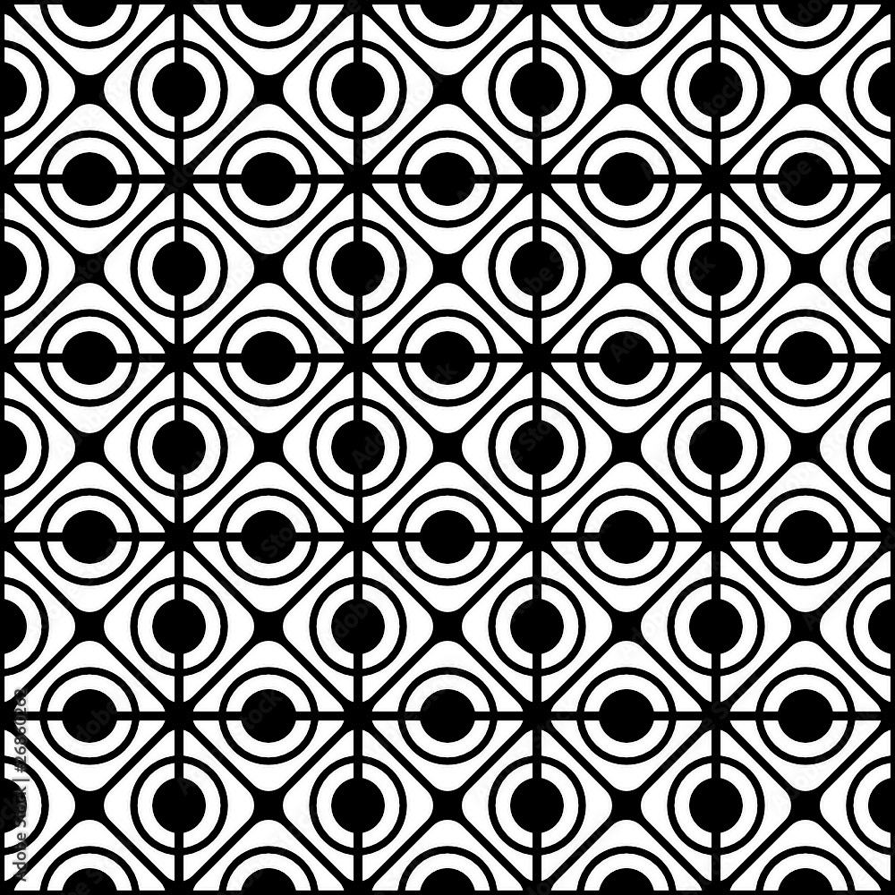 Seamless geometric lattice pattern. Seamless geometric lattice pattern.