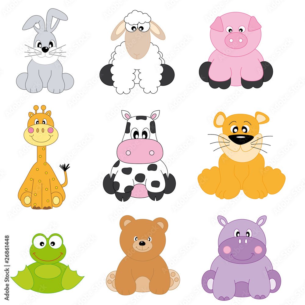 Fototapeta premium Animales