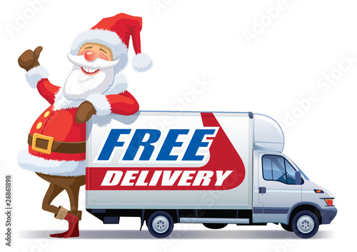 Christmas free delivery