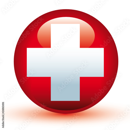 Switzerland Flag Vector Aqua