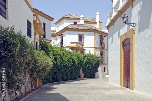 Street in the city of Sevilla