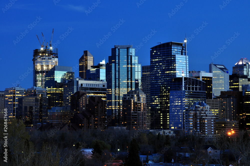 Fototapeta premium Calgary skyline