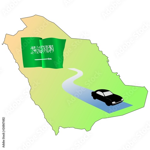 roads of Saudi Arabia