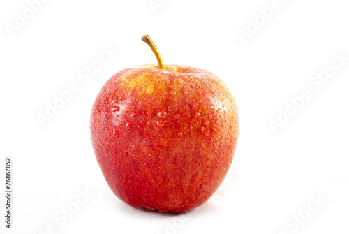 Washed apple