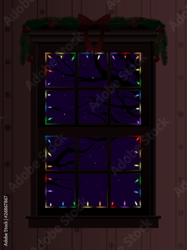 Christmas window