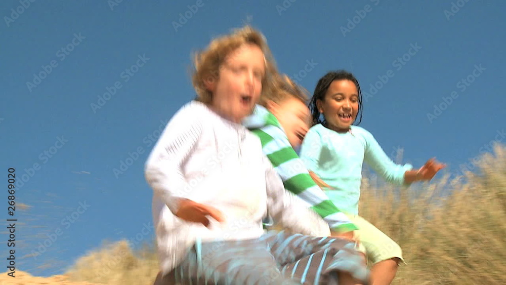 Modern Family Children Having Fun filmed 60FPS Modern Family Children Having Fun filmed 60FPS