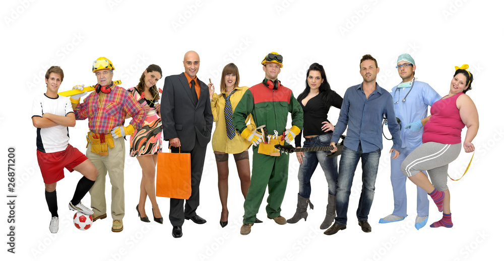 Obraz premium Group of people