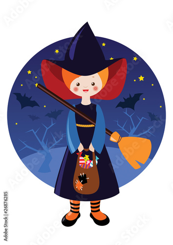 Halloween witch