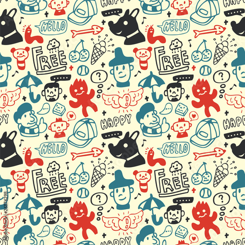 Funny creatures collection.