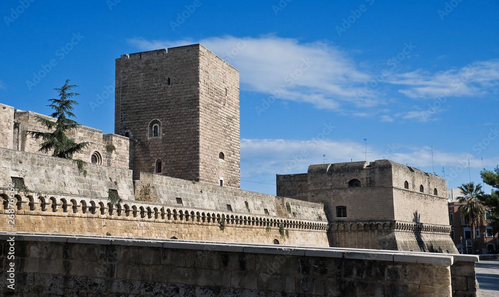 Norman- Swabian Castle. Bari. Apulia.