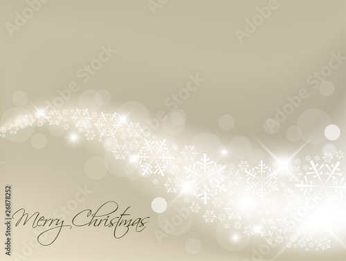 Light silver abstract Christmas background