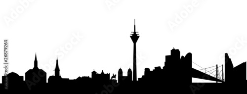 Düsseldorf Silhouette photo