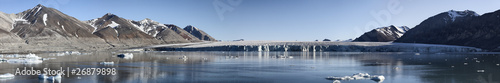 Josephbukta glacier panoramic