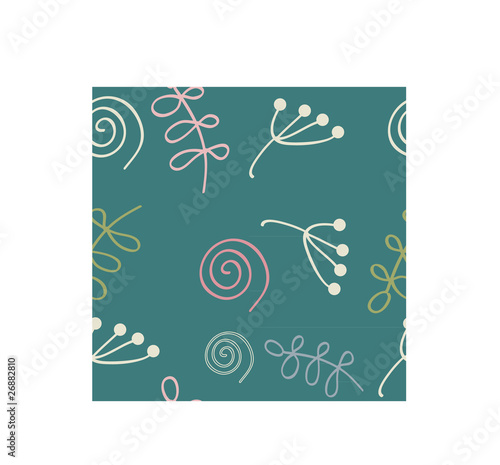 Seamless flower pattern