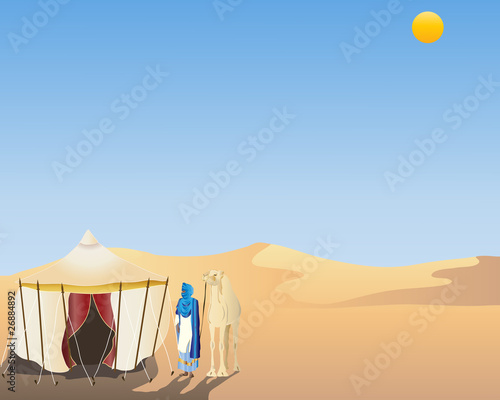 arabian desert scene