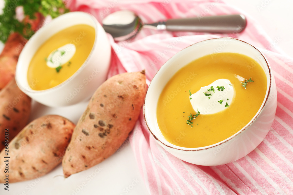Cream of Kumara Soup Cream of Kumara Soup