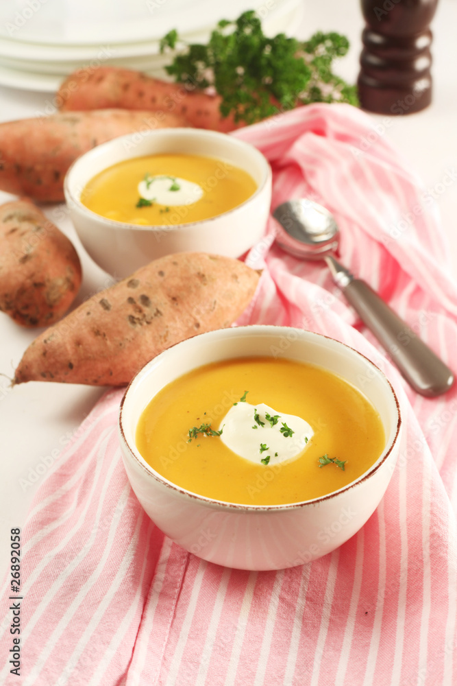 Cream of Kumara Soup Cream of Kumara Soup