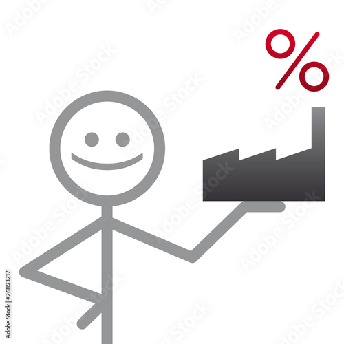 bonhomme, entreprise, taux
