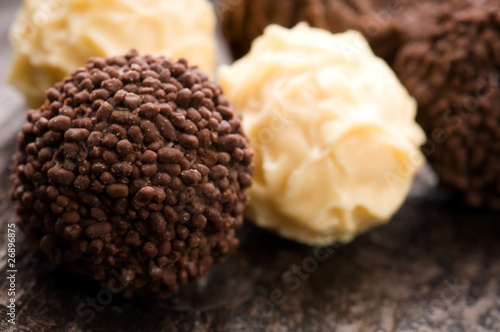 chocolate truffles assortment