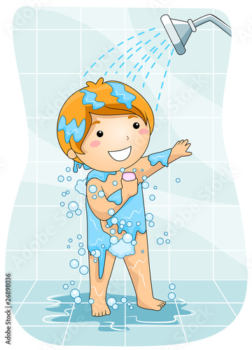 Kid in the Shower