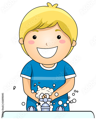 Kid Washing Hands