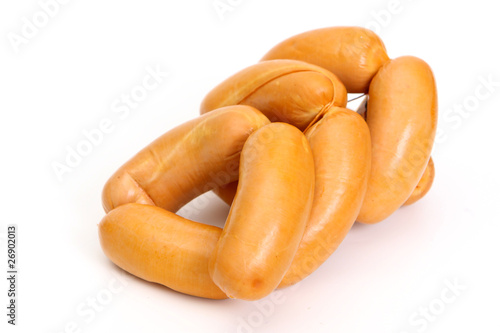 Obraz na płótnie boiled sausage w salonie