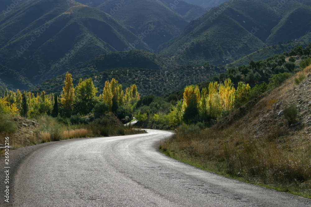carretera de montaña
