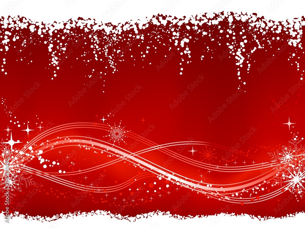 Abstract red white Christmas, winter background Abstract red white Christmas, winter background