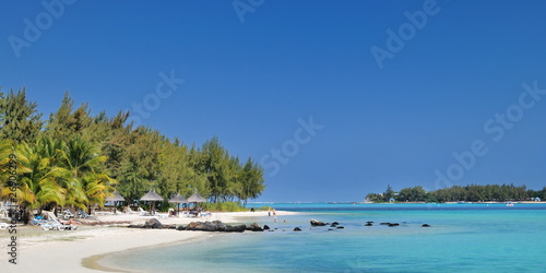 Plage de Maurice.