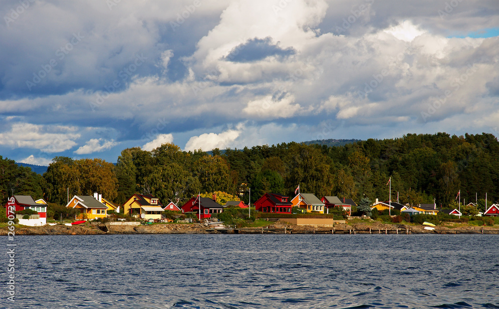 Fototapeta premium Fiordo norvegese