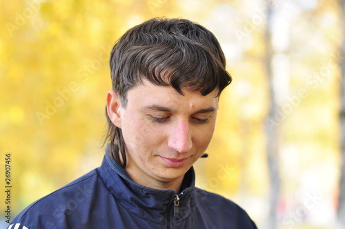 Beautiful young man