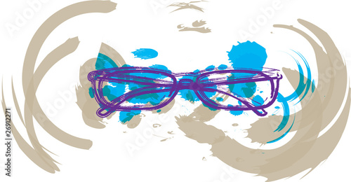 Eyeglasses illustration