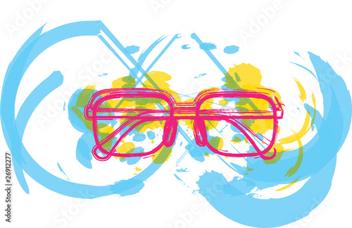 Eyeglasses illustration