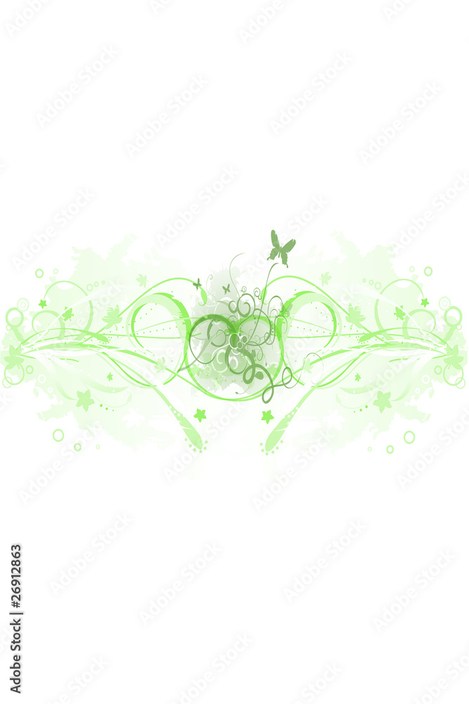 Abstract background - Spring Green