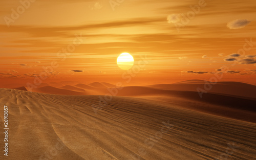 desert sunset